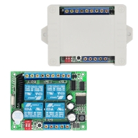 ZK4PC-DC四路學習型433M丝瓜视频下载污遙控 開關控製器